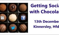 Getting Social with Chocolate - a Small Business Clinic workshop in Kinnersley Herefordshire 13 December 2016
